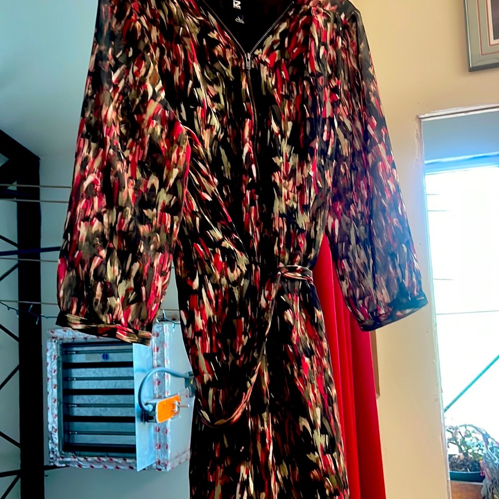 Shift-style dress. Worn once.  IZ Brand